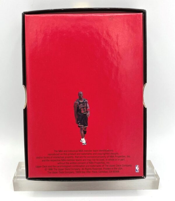 1996 Jordan Collection (Michael Jordan) Gold Script Signature Box Blow-Up Insert Cards- Upper Deck=2pcs (8)