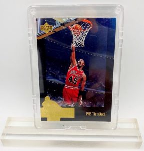 1996 Michael Jordan (THE JORDAN COLLECTION 1995 He's Back Upper Deck Card #JC15)=1pc (1)