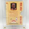 1996 National Hero Michael Jordan Chicago Bulls UD Card # NH1 Ltd Ed (3)