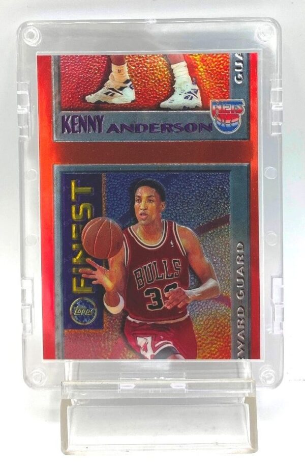 1996 Topps Finest Scottie Pippen -Kenny Anderson -Shawn Kemp Mystery Card-0 (1) 1996 Topps Finest Scottie Pippen -Kenny Anderson -Shawn Kemp Mystery Card-0 (1)