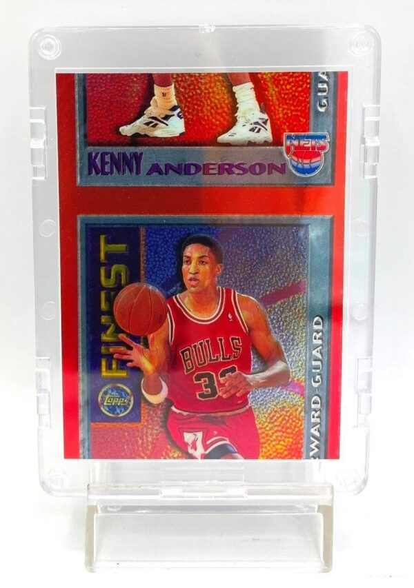 1996 Topps Finest Scottie Pippen -Kenny Anderson -Shawn Kemp Mystery Card-0 (8) 1996 Topps Finest Scottie Pippen -Kenny Anderson -Shawn Kemp Mystery Card-0 (8)