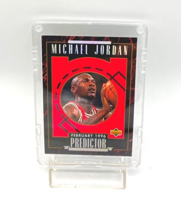 1996 Upper Deck (Michael Jordan February 1996 Predictor) 1pc Card #H3 (2)