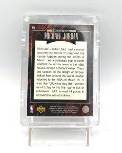 1996 Upper Deck (Michael Jordan March 1996 Predictor) 1pc Card #H4 (3)