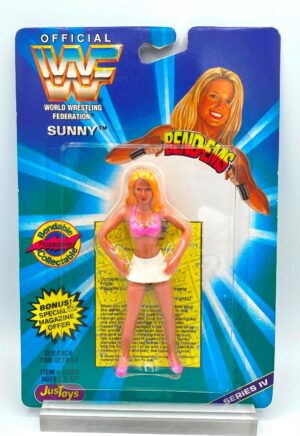 1996 WWF BEND-EMS Collection! Vintage SUNNY ("Poseable") WWF Series-IV Collection "Rare-Vintage" (1996)