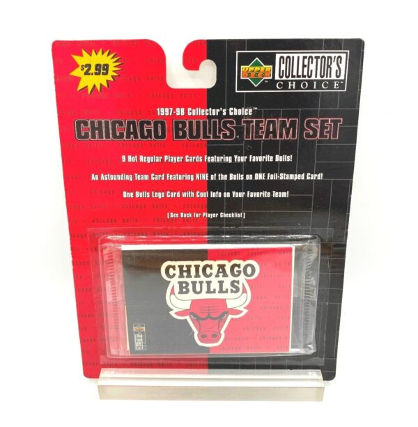 1997-98 Chicago Bulls Team Set (Michael Jordan Plus Team Members-Upper Deck)=4pcs (2)