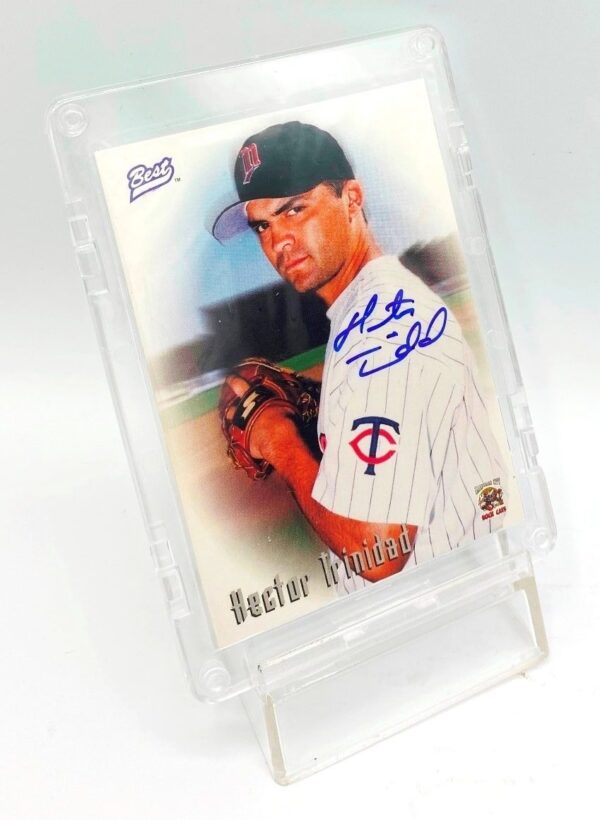 1997 Best Minor League (Hector Trinidad-Rock Cats) Autograph 1pc (4) 1997 Best Minor League (Hector Trinidad-Rock Cats) Autograph 1pc (4)