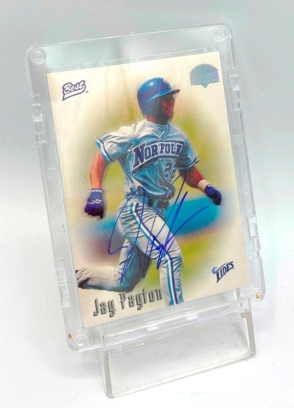 1997 Best Prospects Minor League (Jay Payton-Norfolk) Holo-Auto 2pcs (4) 1997 Best Prospects Minor League (Jay Payton-Norfolk) Holo-Auto 2pcs (4)
