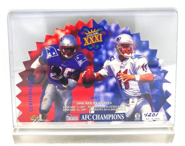 1997 SB! Vintage (Brett Favre & Antonio Freeman) Green Bay Packers (Super Bowl XXXI Champions) (4) 1997 SB! Vintage (Brett Favre & Antonio Freeman) Green Bay Packers (Super Bowl XXXI Champions) (4)