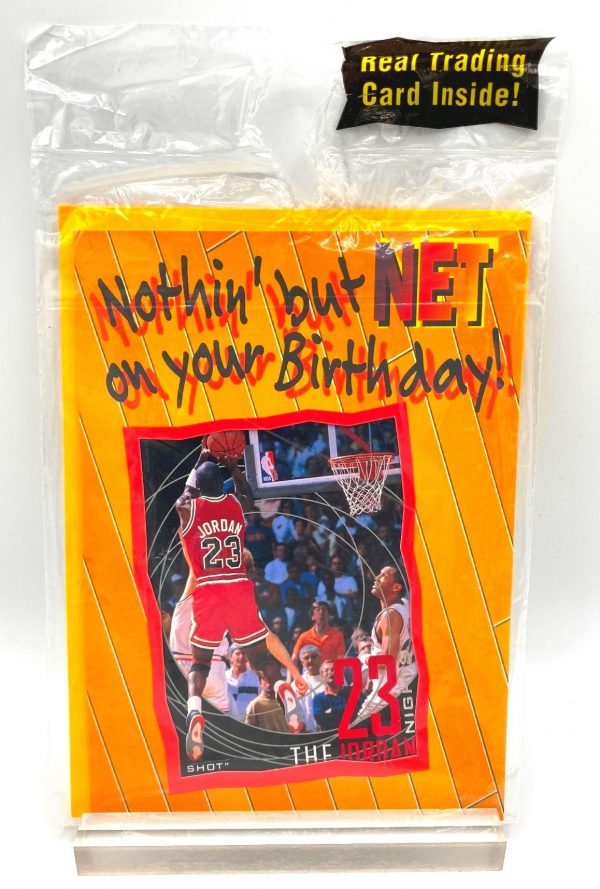 1997 Upper Deck The Shot Birthday Card! Vintage Michael Jordan (1)