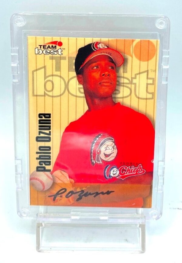 1998 Team Best Minor League (Pablo Ozuna-Chiefs) Autograph (2)