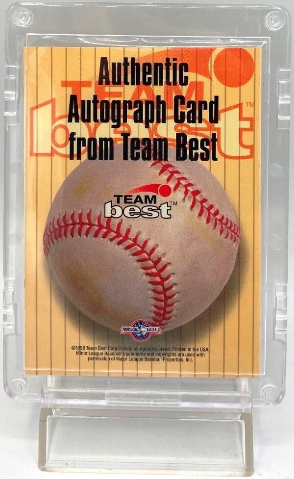 1998 Team Best Minor League (Pablo Ozuna-Chiefs) Autograph (6)
