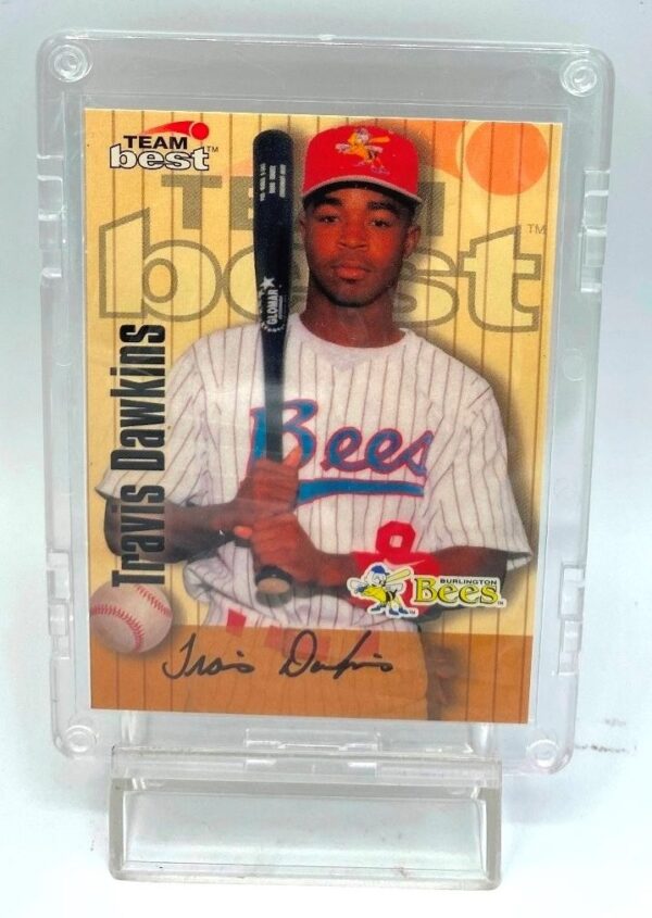 1998 Team Best Minor League (Travis Dawkins Bees) Autograph (2)