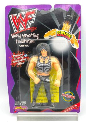 1998 WWF BEND-EMS Collection! Vintage CHYNA ("Poseable") WWF Series-VIII Collection "Rare-Vintage" (1998)