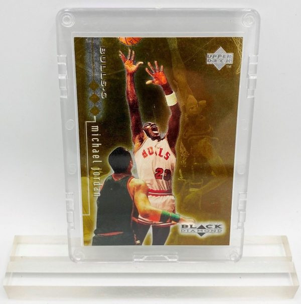 1999 Michael Jordan (BLACK DIAMOND #1430 of 1500 Upper Deck-Card #2)=1pc (1)