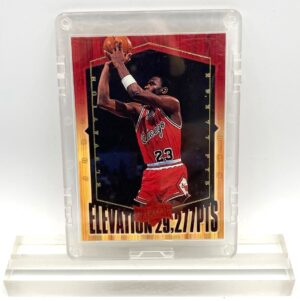 1999 Michael Jordan (GOLD SCRIPT-ATHLETE OF THE CENTURY-ELEVATION Upper Deck-Card #EL1)=1pc (1)