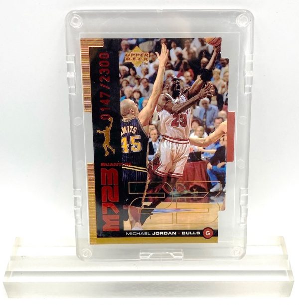 1999 Michael Jordan (QUANTUM MJ23-Ltd Ed #0147 of 2300-MASTER MOVES-UD CARD-#QMM26)=1pc (1)