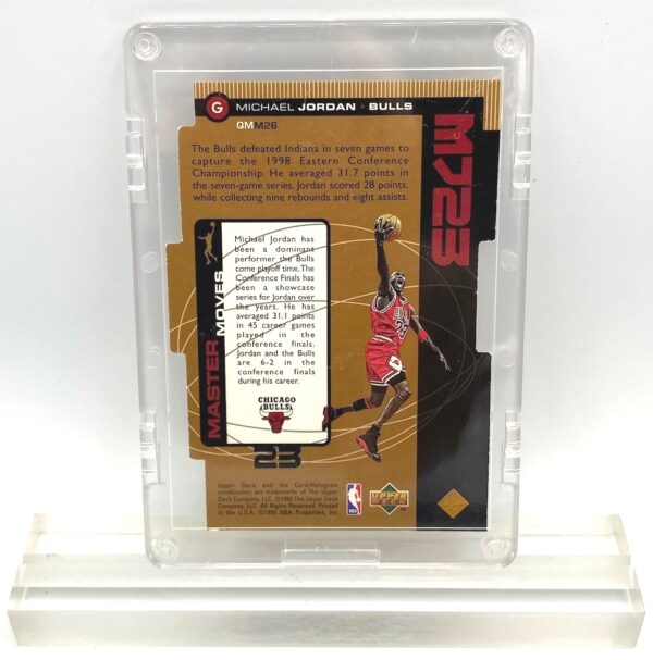 1999 Michael Jordan (QUANTUM MJ23-Ltd Ed #0147 of 2300-MASTER MOVES-UD CARD-#QMM26)=1pc (2)