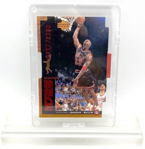 1999 Michael Jordan (QUANTUM MJ23-Ltd Ed #0757 of 2300-MASTER MOVES-UD CARD-#QMM14)=1pc (1)