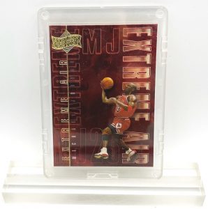 1999 Michael Jordan (RED CHROME & GOLD SCRIPT - EXTREME AIR-Upper Deck-Card #EA11)=1pc (1)