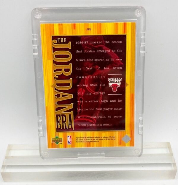 1999 Michael Jordan (THE JORDAN ERA-Athlete Of The century Upper Deck-Card #JE5)=1pc (2)