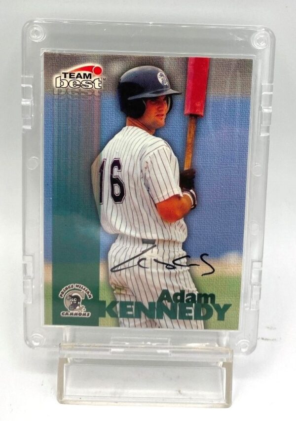1999 Team Best Minor League (Adam Kennedy-Cannons) Autograph (2)