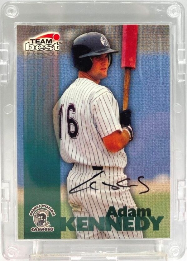 1999 Team Best Minor League (Adam Kennedy-Cannons) Autograph (3)
