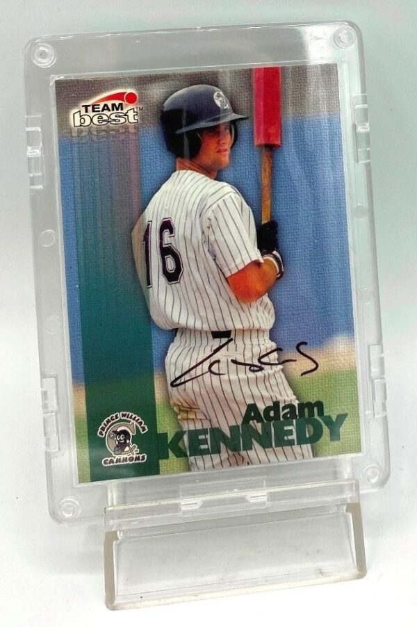 1999 Team Best Minor League (Adam Kennedy-Cannons) Autograph (4)