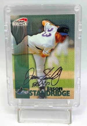 1999 Team Best Minor League (Jason Standridge-Devil Rays) Autograph (1)