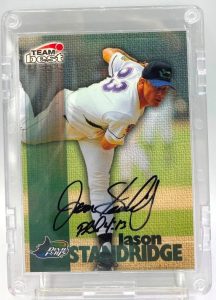 1999 Team Best Minor League (Jason Standridge-Devil Rays) Autograph (3)