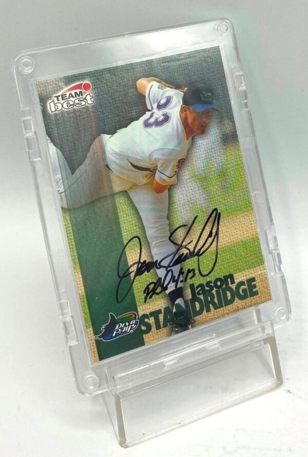 1999 Team Best Minor League (Jason Standridge-Devil Rays) Autograph (4) 1999 Team Best Minor League (Jason Standridge-Devil Rays) Autograph (4)