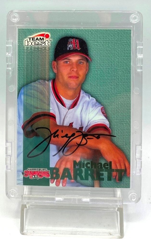 1999 Team Best Minor League (Michael Barrett-Senators) Autograph (1)