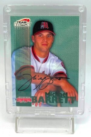 1999 Team Best Minor League (Michael Barrett-Senators) Autograph (2)