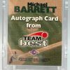 1999 Team Best Minor League (Michael Barrett-Senators) Autograph (6)