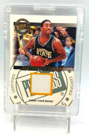 2000 Press Pass (Mateen Cleaves) College-GU Jersey Card #JC MC (1) 2000 Press Pass (Mateen Cleaves) College-GU Jersey Card #JC MC (1)