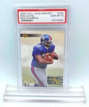 2000 Ron Dayne #165 Coll Edge 10 (1)
