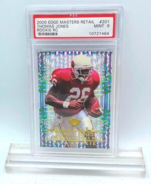 2000 Thomas Jones (ROOKIE CARD) #201 Edge Master 9 (1)