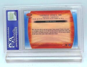 2000 Thomas Jones (ROOKIE CARD) #201 Edge Master 9 (3)