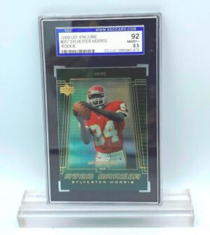 2000 UD Encore Sylvester Morris (ROOKIE CARD) #257 (095491473) 92 Mint 8.5 (1)