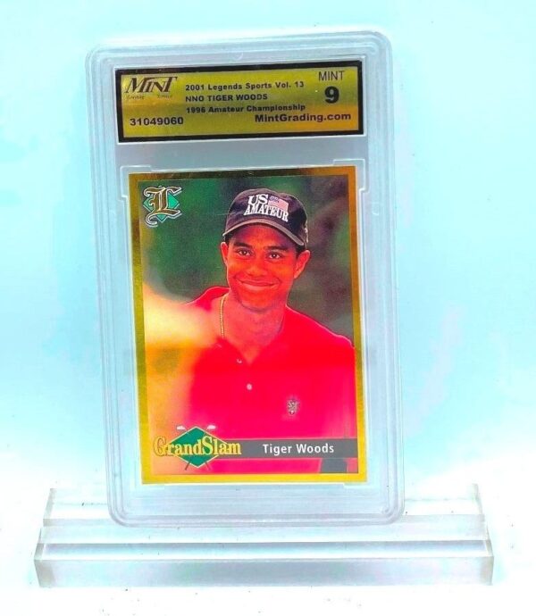 2001 Legends Sport Vol 13 NNo Tiger Woods (1996 Ameteur Championship 9060) 9 (1) 2001 Legends Sport Vol 13 NNo Tiger Woods (1996 Ameteur Championship 9060) 9 (1)