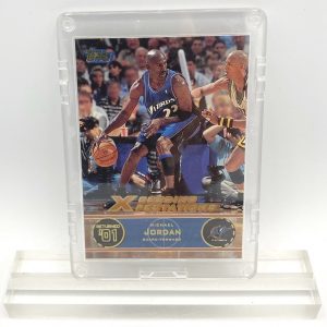 2001 Michael Jordan (GOLD SCRIPT XCEEDING XPECTATIONS-RETURNED'01 Washington Wizards Topps-Card #151)=1pc (1)