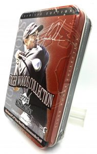2001 Tiger Woods Tin Collection (Premiere Edition) 25 Cards Upper Deck (4)