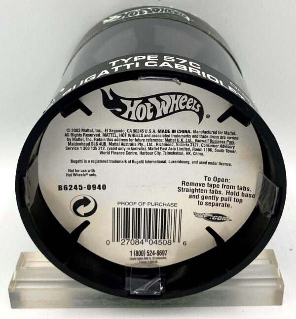 2003 (Type 57C Bugatti Cabriolet) Drop Top Series #2 of 4 (7) 2003 (Type 57C Bugatti Cabriolet) Drop Top Series #2 of 4 (7)