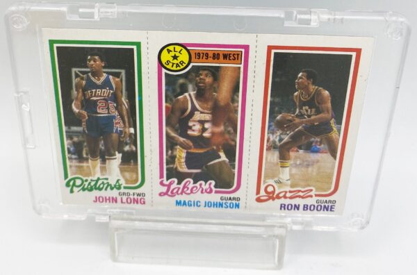 1980 Topps Chewing Gum Magic Johnson Checklist Card #18 (1pc) (2)