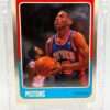 1988 Fleer Authentic Collection Dennis Rodman (Rookie Detroit Pistons Card #43 of 132) (1pc) (1) 1988 Fleer Authentic Collection Dennis Rodman (Roo
