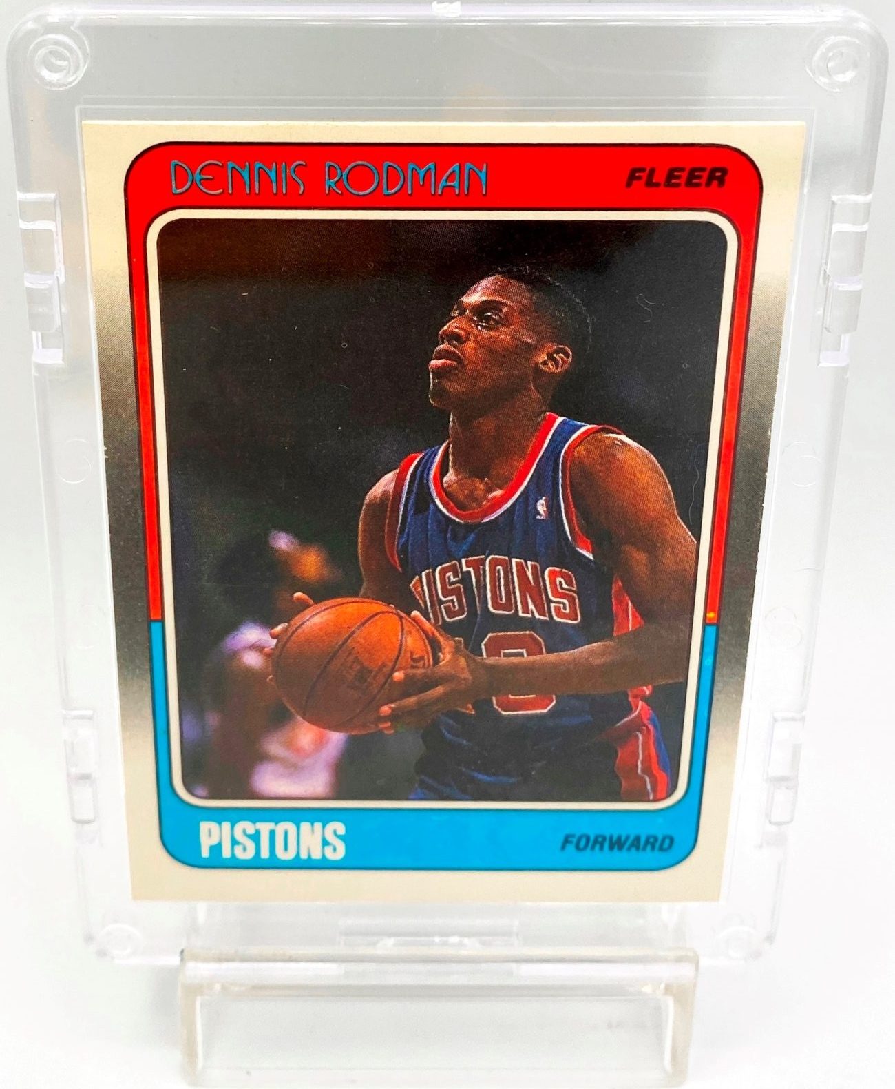 1988 Fleer Authentic Collection! Vintage Dennis Rodman "ROOKIE" Card