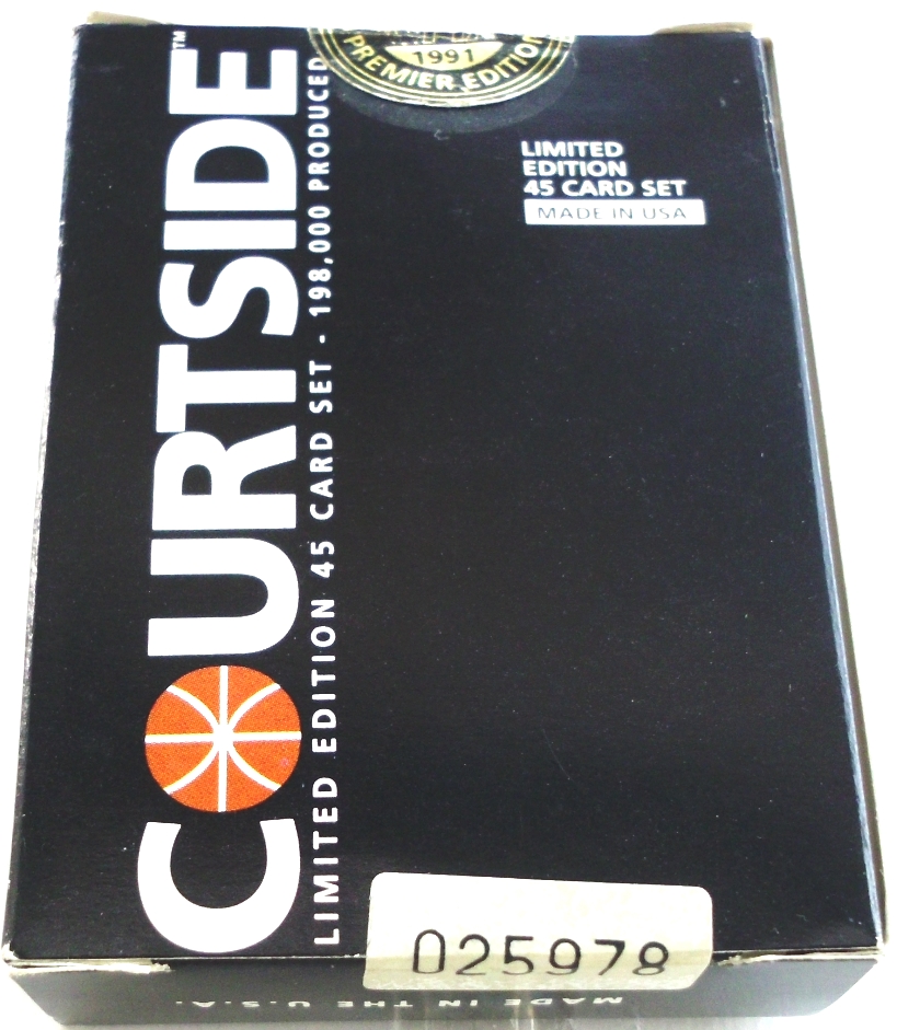 1991 Courtside Premier Edition NBA Draft Pix Set! (3)