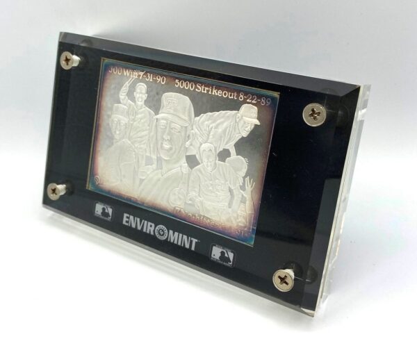 1992 Nolan Ryan .999 Silver Collector Card Limited Edition #9863 Enviromint (7) 1992 Nolan Ryan .999 Silver Collector Card Limited Edition #9863 Enviromint (7)