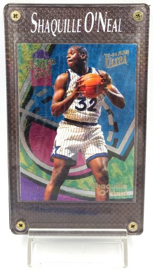 1993-94 Fleer Ultra Shaquille O'Neil Power In The Key Card #7 of 9 (1pc) (2)