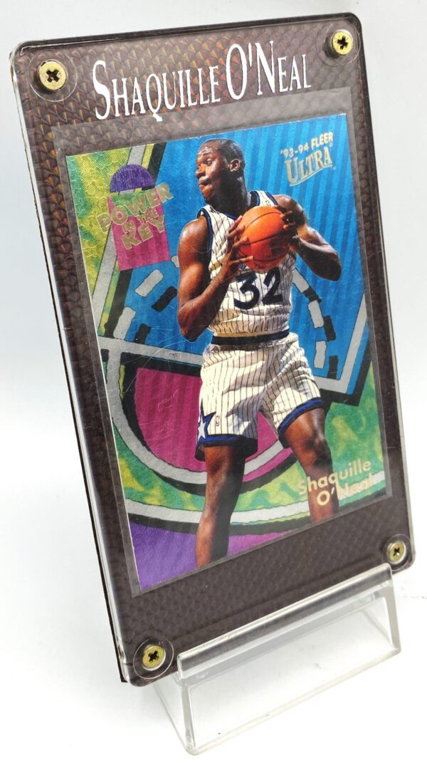 1993-94 Fleer Ultra Shaquille O'Neil Power In The Key Card #7 of 9 (1pc) (3) 1993-94 Fleer Ultra Shaquille O'Neil Power In The Key Card #7 of 9 (1pc) (3)