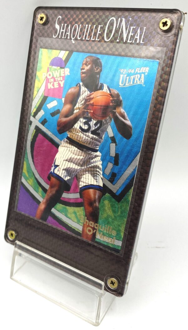 1993-94 Fleer Ultra Shaquille O'Neil Power In The Key Card #7 of 9 (1pc) (4) 1993-94 Fleer Ultra Shaquille O'Neil Power In The Key Card #7 of 9 (1pc) (4)